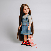 Кукла Carol Paola Reina 13213 в джинсовке, 32 см
